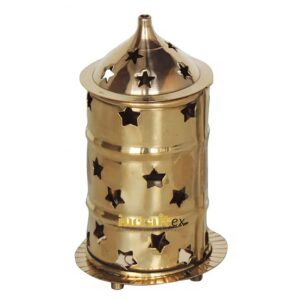 Brass Oil Lamp Teble Decor enclosure