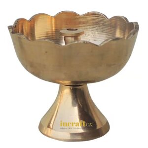 Brass Oil table decor Lotus diya